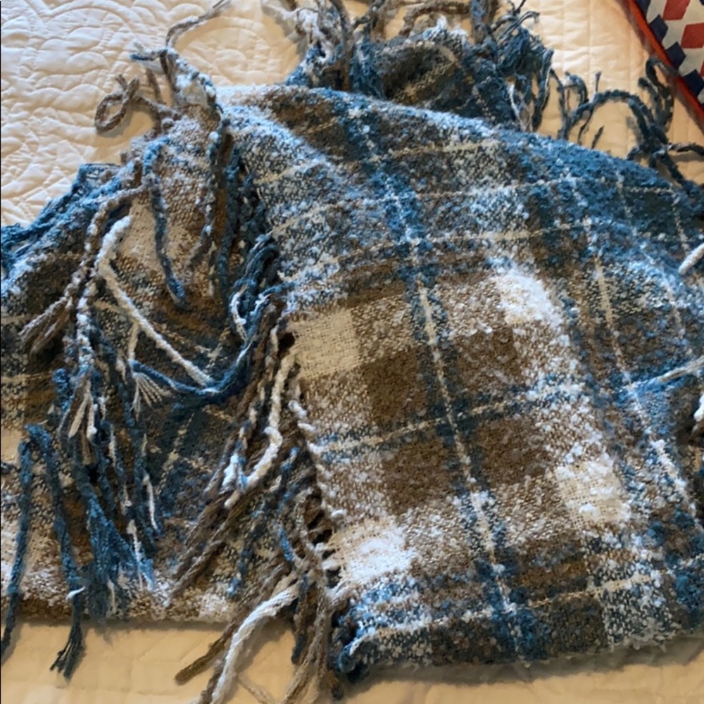 Infinity Fringe Scarf